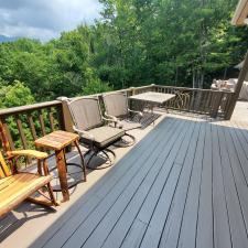 Cabin Staining in Hiawassee, GA 5